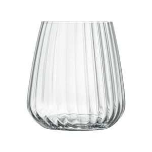 Luigi Bormioli Optica Set Of 4 Small Stemless Glasses 450ml