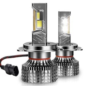 Catzon 2pcs H4 Led Headlight Bulb High Low Beam 9003 Hb2 For Car-plc13