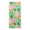 Splosh Summer Pop Sand Free Quick Dry Beach Towel Rectangle 180x80cm Green