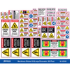 Pinnacle Large Excavator 30T Plus Machinery Sticker Kit