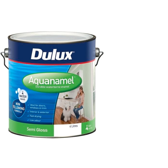 Dulux Aquanamel Semi Gloss  4L Blue Base - 4L