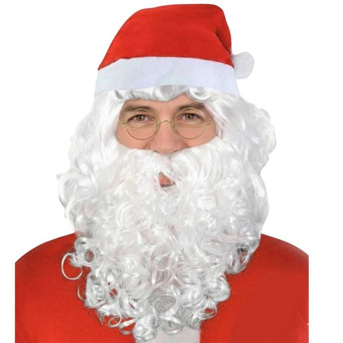 Adult s Santa Wig Hat Beard Set Christmas Claus Xmas Costume Party