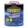 DIGGERS 4L All Purpose Thinner