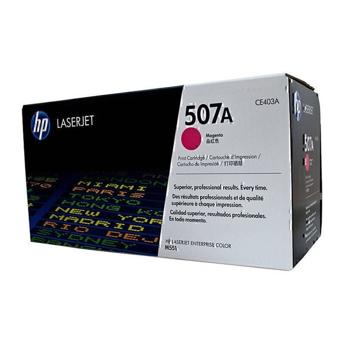 Hp #507a Magenta Toner Ce403a