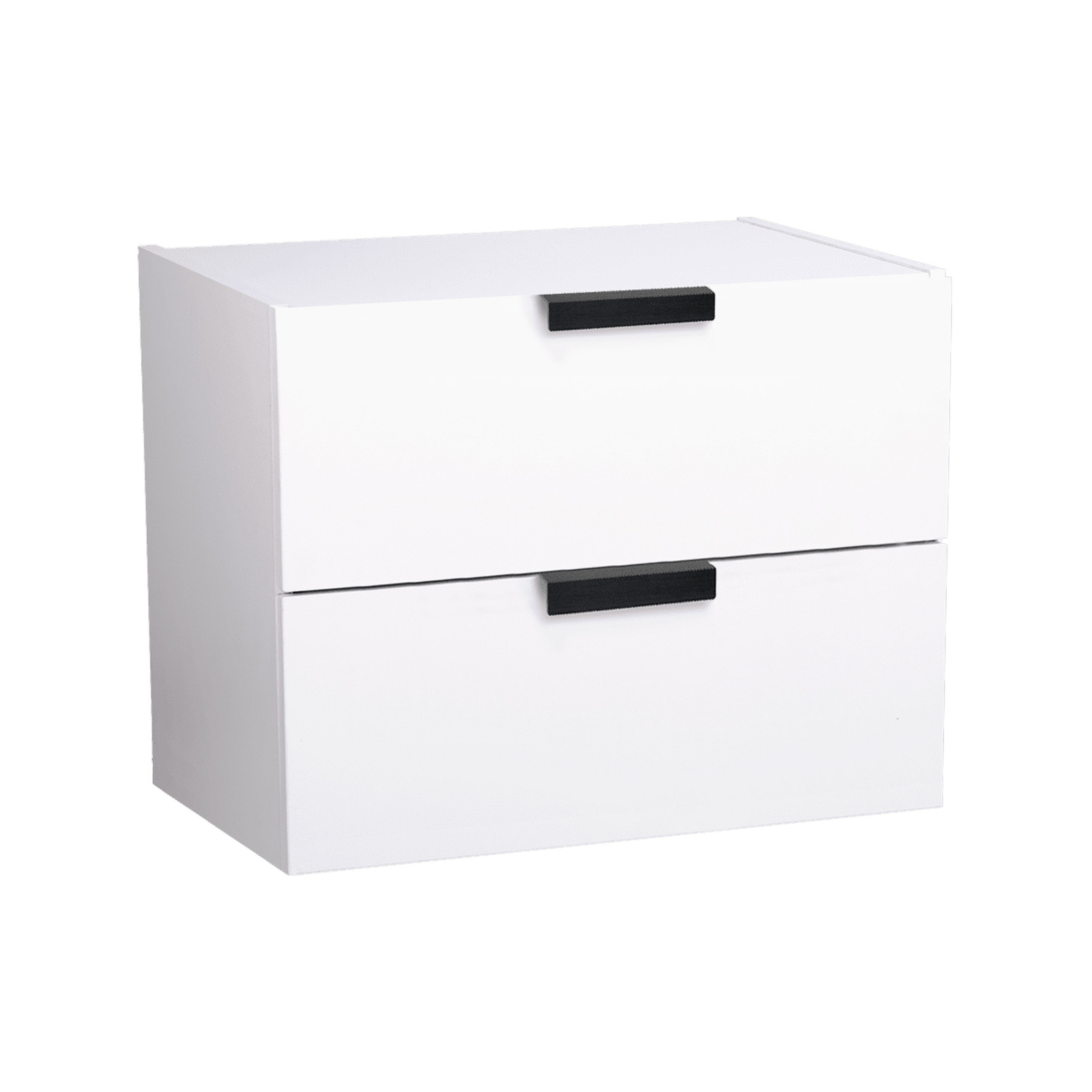 LUGNA Compact 3 Drawer White Storage Unit thumbnail 2