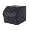 SOGA Black/Gold Car Boot Organizer – Small