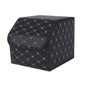 SOGA Black/Gold Car Boot Organizer – Small