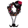 Lifebay Halloween Witch Wreath with Hat and Legs