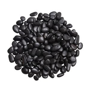 Tuscan Path 15kg Polished Black Pebbles