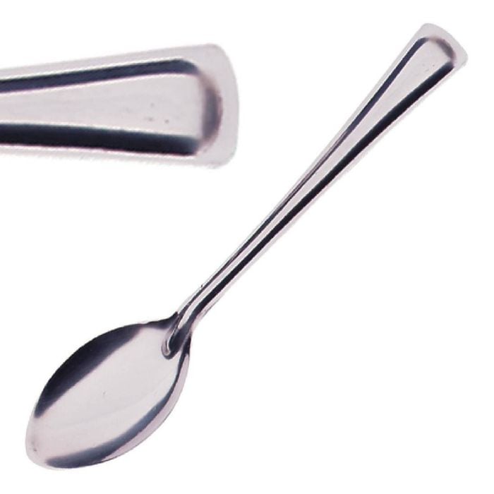 Nisbets Essentials Budget Teaspoons 18/0 Stainless Steel 12 Pack 135mm Commercial Cutlery