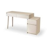 Foret Dressing Table Vanity Makeup Adjustable Desk Storage Cabinet White