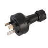 Deta 10Amp Plug Top - Black
