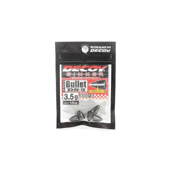 Decoy DS5 Bullet Fishing Sinker 3.5g