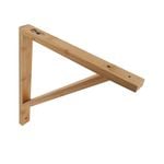 Carinya 300 x 280mm Varnished Bamboo Stayed Bracket