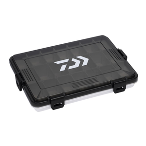 Daiwa 2022 DBox Smoke Colour Fishing Tackle Storage Box Small Shallow