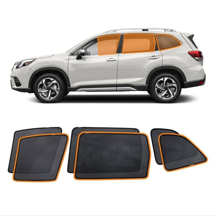 Subaru Forester 2018-2024 Car Window Sun Blind Sun Shade Mesh Whole Set Front Rear