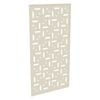 ProtectorAl 300-940w x 941-1840h Surfmist Mosaic Framed Composite Decorative Panel