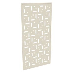 ProtectorAl 300-940w x 941-1840h Surfmist Mosaic Framed Composite Decorative Panel