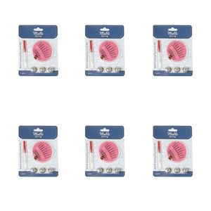 6pk Malli Sewing Metal/plastic Compact Travel Hand Sewing Repair Essential Kit
