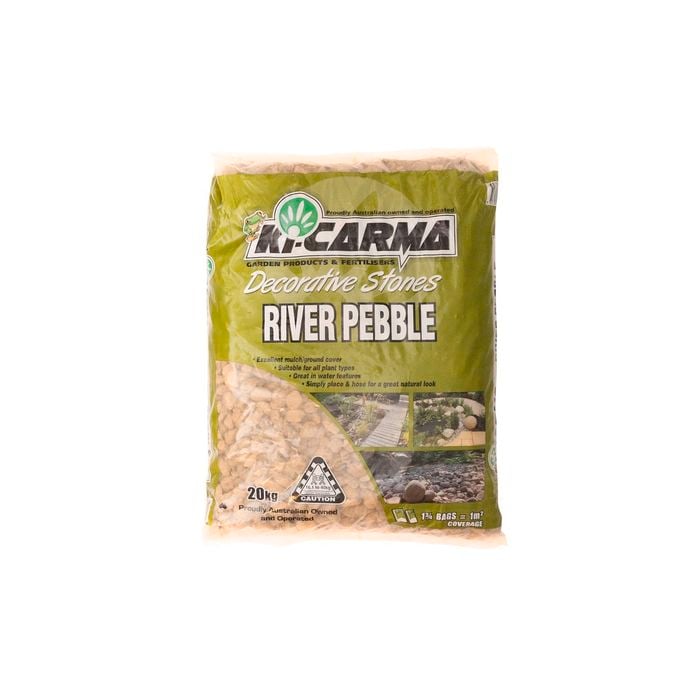 Ki Carma 20kg River Pebble Landscape Stones
