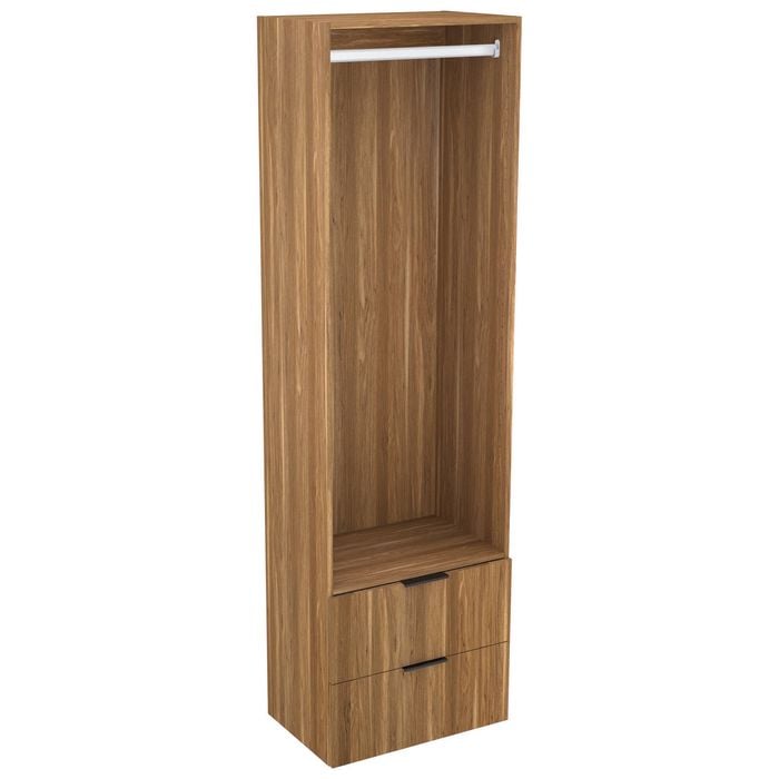 Lugna 2048 x 600 x 380mm Cove Hanging 2 Drawer Storage Cabinet
