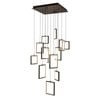 Dahli 13 Light Pendant - Black-3K