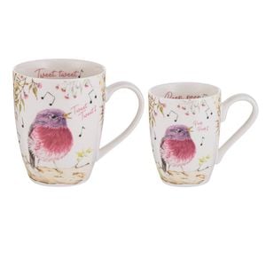 Ashdene Mini Me Tweet Tweet & Peep Peep 2 Piece Mug Gift Set