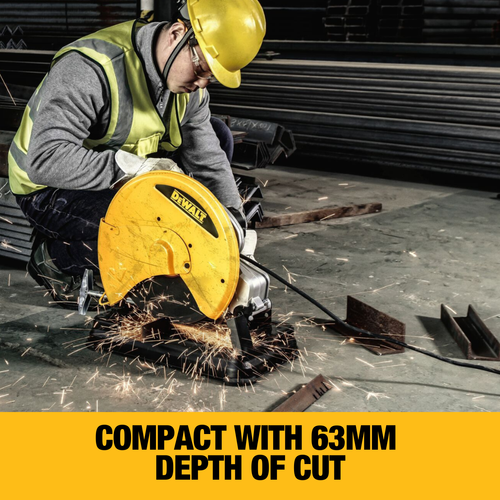 DeWALT 35mm 2300W Corded Chop Saw D28730-XE - Bunnings Australia