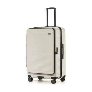 Tosca Zen Large Suitcase Travel Luggage W/ Wheels & Combination Lock 77cm Stone