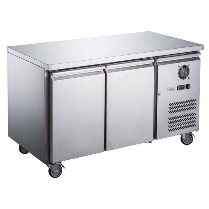 FED-X S/S Two Door Bench Freezer - XUB7F13S2V