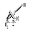 Brateck Dual Aluminum Counterbalanced Monitor Arm Mount 13"-32"