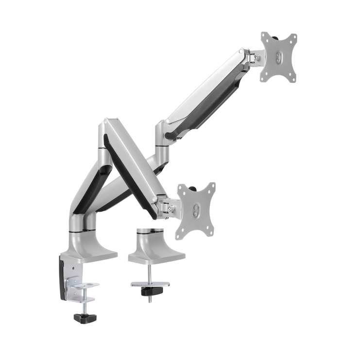 Brateck Dual Aluminum Counterbalanced Monitor Arm Mount 13"-32"