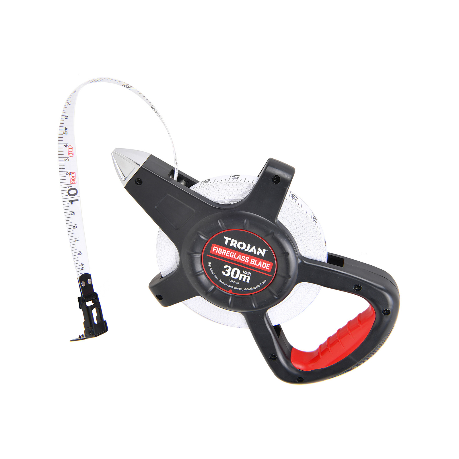 Trojan 30m Open Reel Tape Measure Bunnings Australia