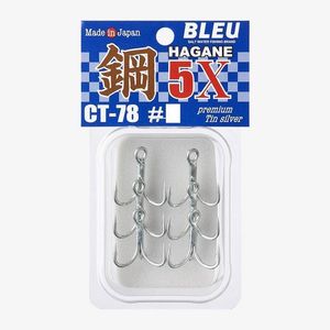 Vanfook CT78 Super Heavy Duty 5x Treble Fishing Hook 1