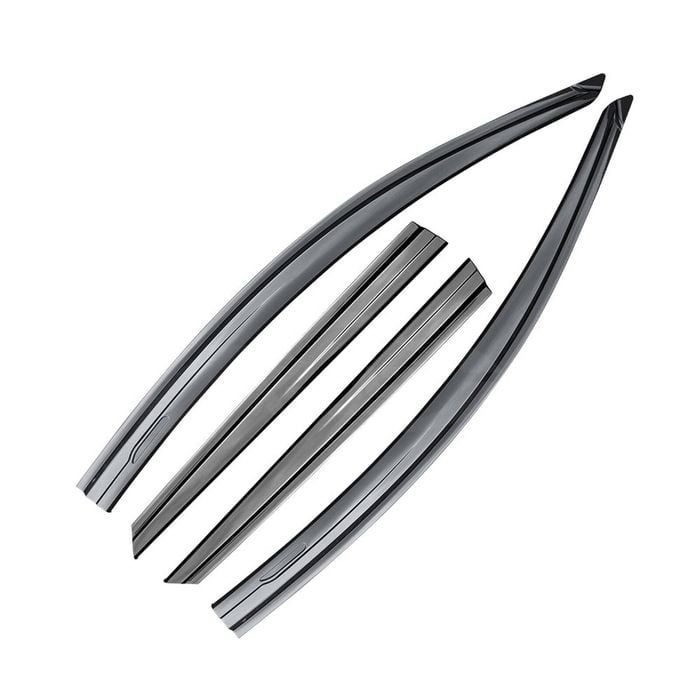 Premium Weathershields for Kia Stonic 2020-Onwards Dual Cab Weather Shields Wind Deflectors Visor