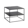 Modern Furniture PEBBLE Coffee Table 65x65cm - Black