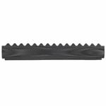 Gutterguard Gumleaf 2mm Hole size for Corrugated Roof Monument colour 1200mm Long