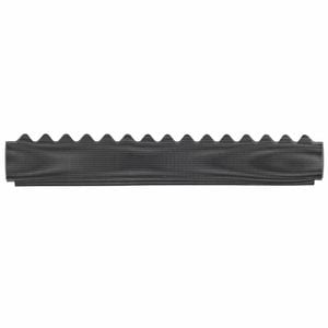Gutterguard Gumleaf 2mm Hole size for Corrugated Roof Monument colour 1200mm Long