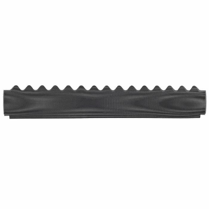 Gutterguard Gumleaf 2mm Hole size for Corrugated Roof Monument colour 1200mm Long