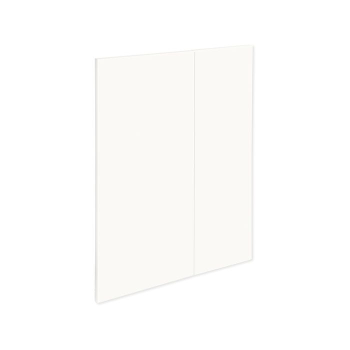 Kaboodle 800 x 900mm  Feta Whip V Modern Corner Base Cabinet Door - 2 Pack