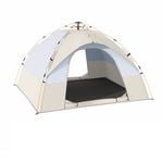 Advwin Pop Up Tent 3-4 Person Waterproof UV Protection Camping Tent w/Carrying Bag
