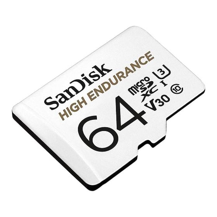 SanDisk 64GB High Endurance MicroSD Card [SDSQQNR-064G-GN6IA]