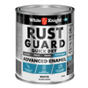 White Knight Rust Guard 500ml White Gloss Quick Dry Advanced Enamel Paint