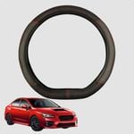 Steering Wheel Cover for Subaru WRX 2014-2021 38CM Leather | D-Shape