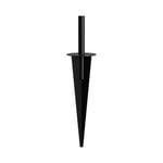 PEAK No-Dig Mesh Fencing 350mm Black Steel Fence Post Spike