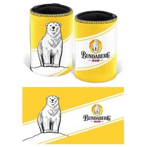 Bundaberg Rum Bear Stubby Cooler - Can Cooler - Bundy - Single