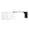 Foret Desk Organiser Extendable Office Desk Corner Vanity Dressing Table