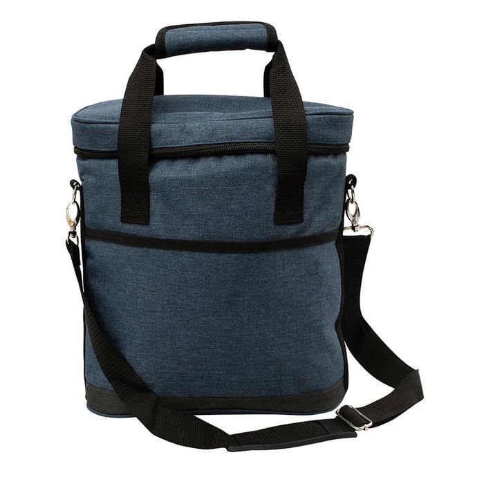 Deluxe Bottle Carrier 10X30X35cm Blue Karlstert