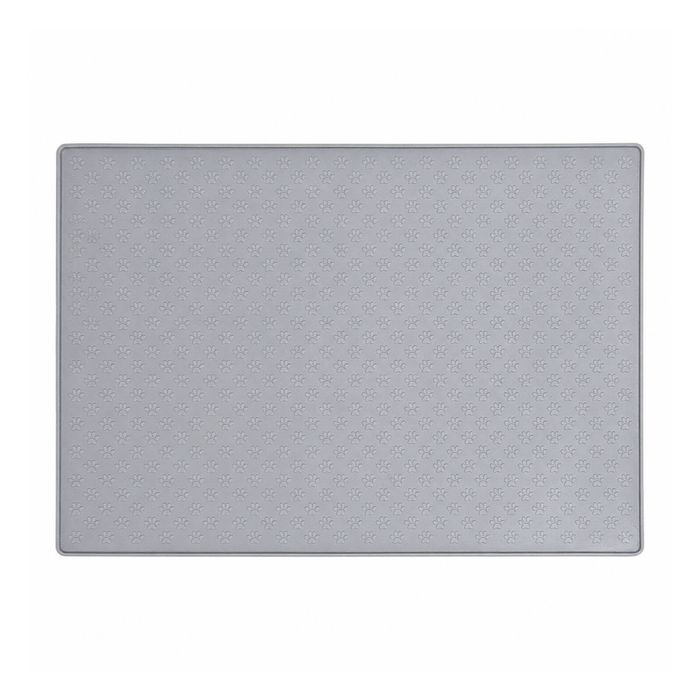 Art & Bob 60 x 40cm Grey Silicone Pet Feeding Mat
