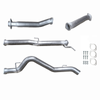 Ignite Exhausts Dpf Back For Mitsubishi Mq Triton 2.4l 3" With Pipe Only Raw Aluminised Steel
